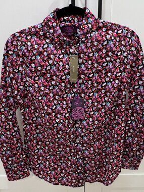 J Crew / Liberty Art Fabric Blouse